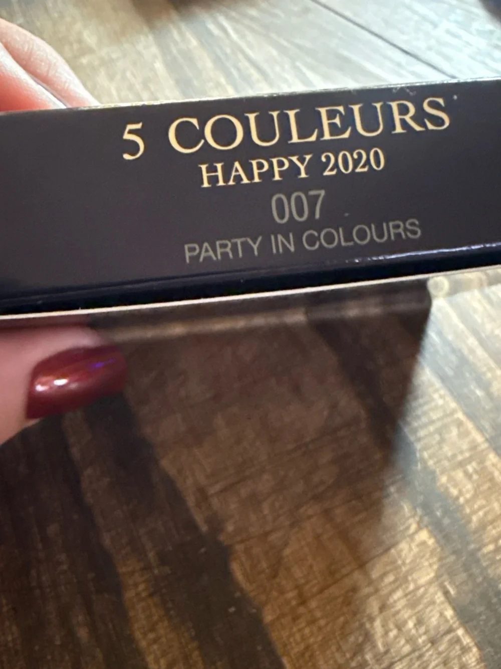 Christian Dior 2020 Metallic Eyeshadow Palette — Pink, Green, Gold, Silver, Blue